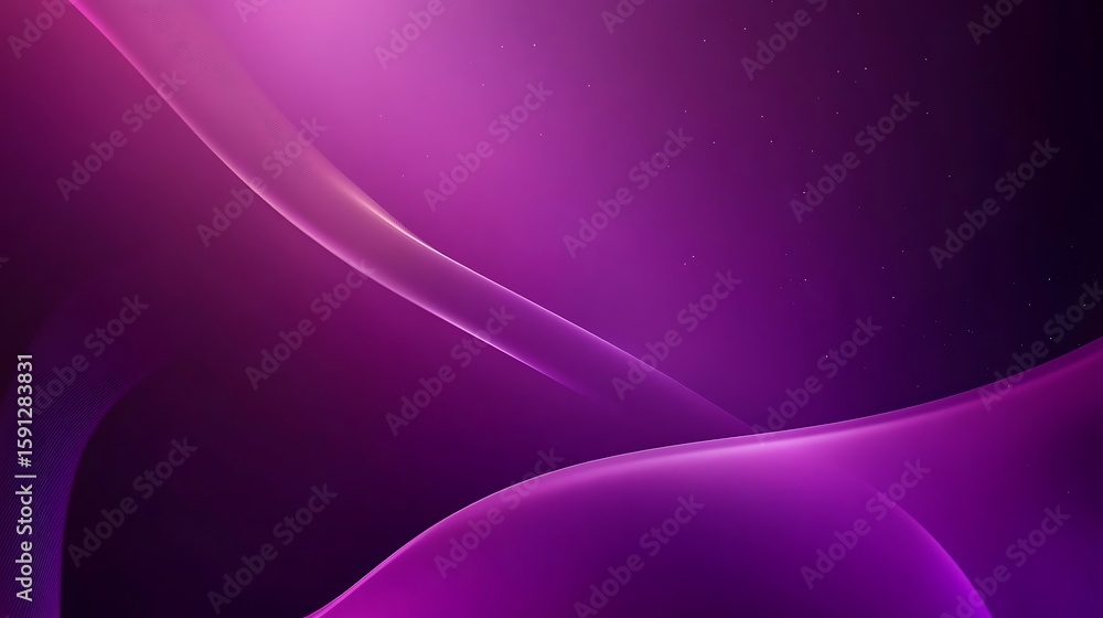 Aufkleber abstract purple flowing shapes with subtle sparkles creates a dynamic backdrop
