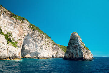 Scenic Rocky Coastline with Sea Stack