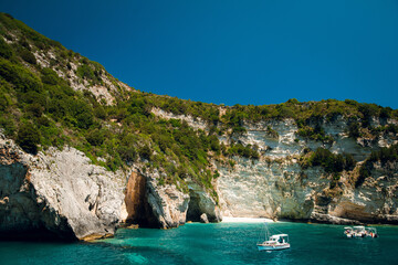 Scenic Coastal View with Turquoise Waters and Cliffs