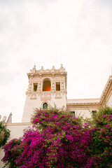 Historical buildings at Balboa Park San Diego
