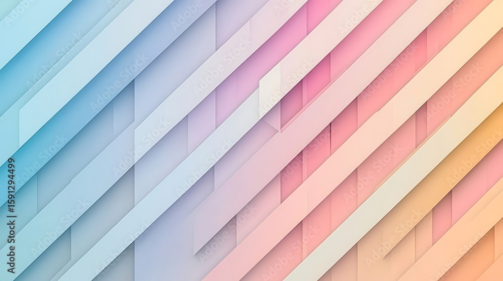 Aufkleber pastel diagonal lines abstract background with smooth transition colors