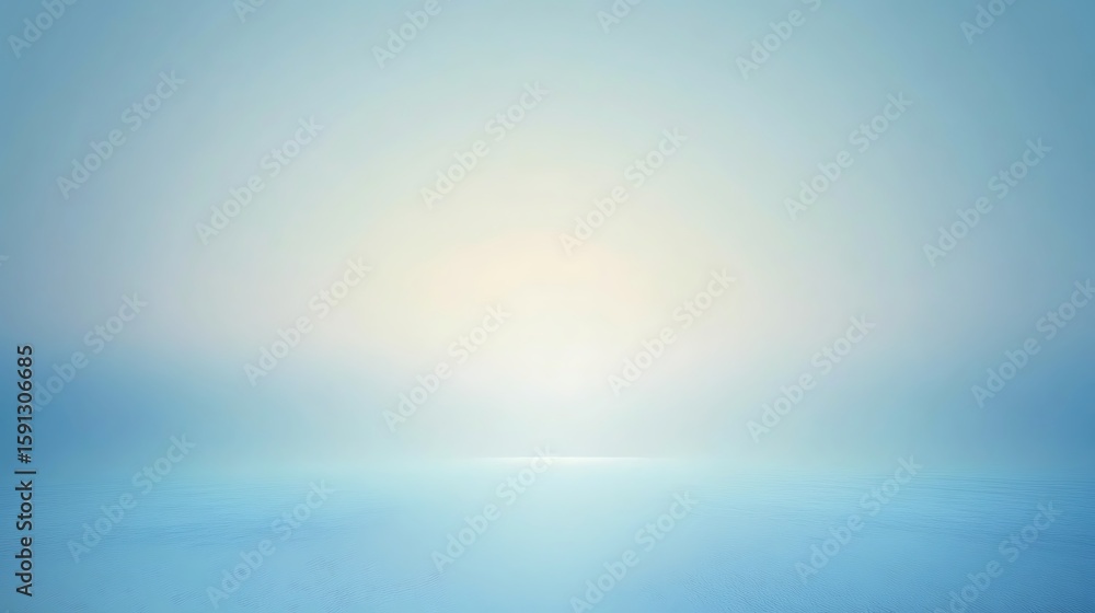 Poster abstract blue gradient background with light for minimalist design