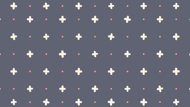 4K Animated Random Pattern Background