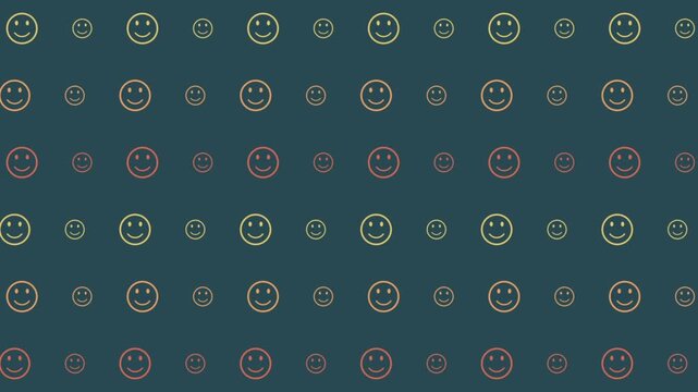 4K Animated Random Pattern Background