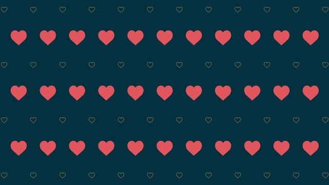 4K Animated Random Pattern Background