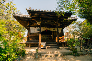 shikoku, JAPAN - may 2 2025 Shido Temple No. 86 in the Shikoku Pilgrimage, in Kagawa Prefecture,...