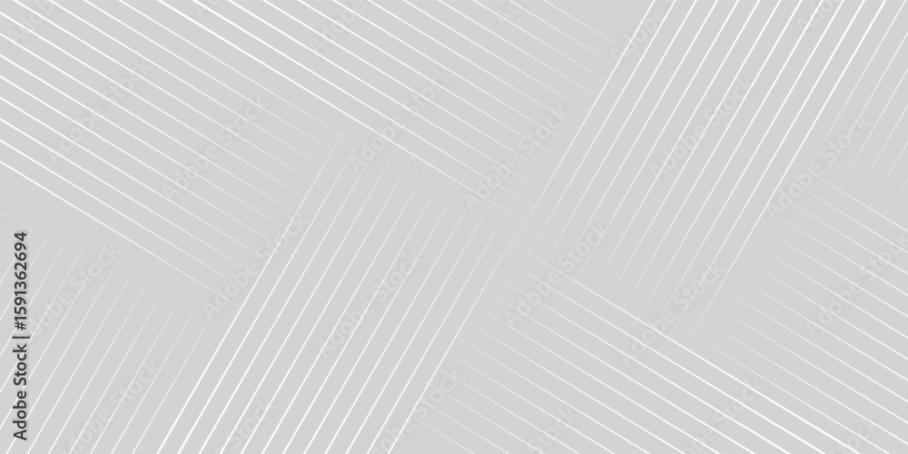 Poster white background with diagonal lines design