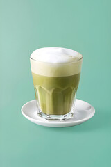 Elevated Matcha Indulgence , Serene Matcha Moment