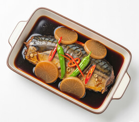 부드럽고 감칠맛 나는 고등어찜 한 그릇, Tender and Flavorful Braised Mackerel Bowl