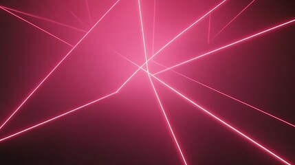 Abstract pink lines on dark background