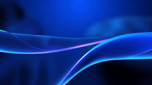 abstract blue waves