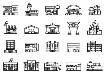 住宅・建築アイコン28　Housing & Architecture icons