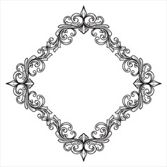 Elegant Ornament Design for Invitations