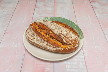 The smell of freshly baked bread fills the streets