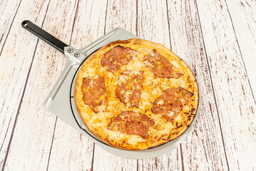 Roman pizza is notably different from Neapolitan pizza, although it shares the same basic ingredients.