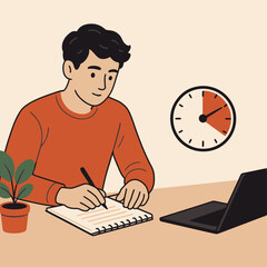 Developing the skill of focusing on work