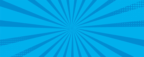 Anime Comic Background. Pop Art Style Background. Pop Up Retro Comic Background. Vector halftone illustration. Vintage background for comic superhero text, speech bubble, message.