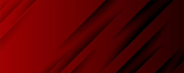 Red line with white architecture futuristic background minimal concept vector illustration subtle design.