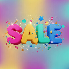 Obraz premium Colorful 3D 