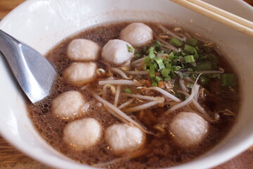 Authentic Thai Boat Noodles: A Delicious Bowl of Comfort