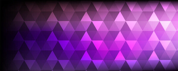 Obraz premium Purple Grid Mosaic Background, Creative Design Templates