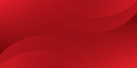 Red abstract background. Dynamic shapes composition