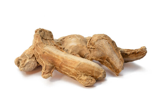 Whole dried ginger root (sonth) a versatile spice for cooking and health.