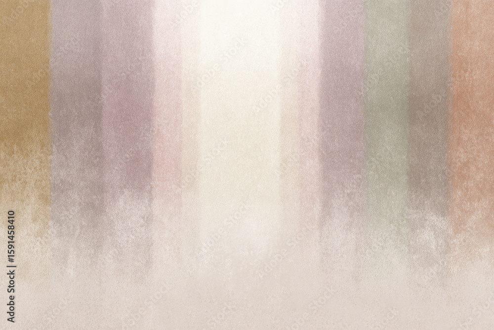 Aufkleber soft pastel vertical stripes blend from top to center, creating gentle abstract textile pattern with