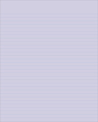 Obraz premium Clean simple lined paper, paper, sheet, letter, paper background. Vector. Notebook, writing paper, seamless, page, cloth, chart, school book, paper. graphic, design background. Simple paper.