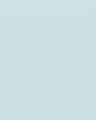 Obraz premium Clean simple lined paper, paper, sheet, letter, paper background. Vector. Notebook, writing paper, seamless, page, cloth, chart, school book, paper. graphic, design background. Simple paper.