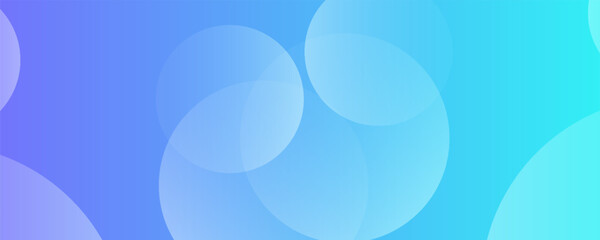 Modern banner background. colorful, blue and purple gradations, circles, eps 10