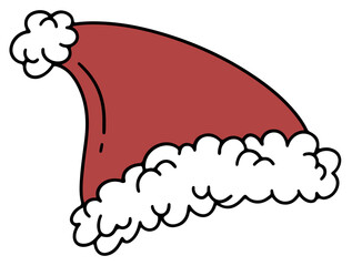 Playful cartoon christmas theme illustrations icons