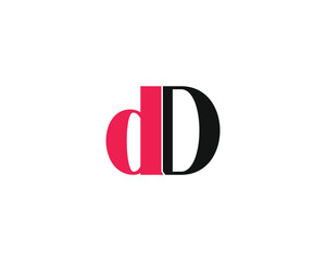 creative letter Dd logo design