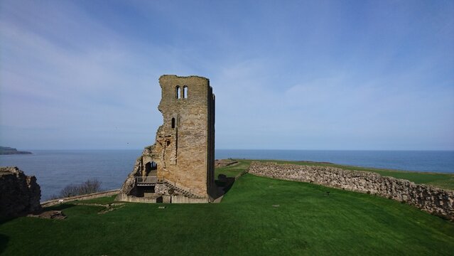 Scarborough castle England UK