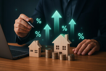Real estate investment property value appreciation mortgage rates rising home prices and market analysis