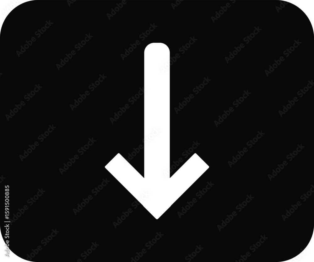 Poster clean and minimal arrow icons in multiple directions ideal for ui, web, apps, navigation, presentati