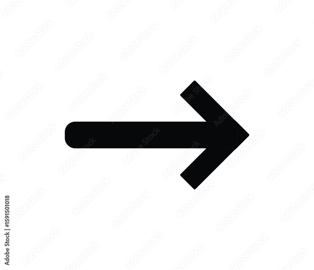 Poster clean and minimal arrow icons in multiple directions ideal for ui, web, apps, navigation, presentati