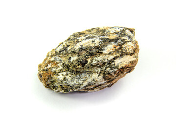 Rock with traces of copper