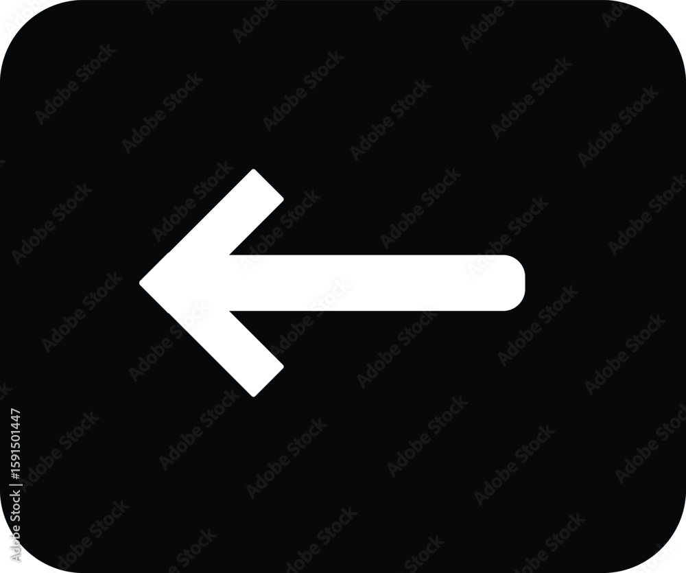 Poster clean and minimal arrow icons in multiple directions ideal for ui, web, apps, navigation, presentati