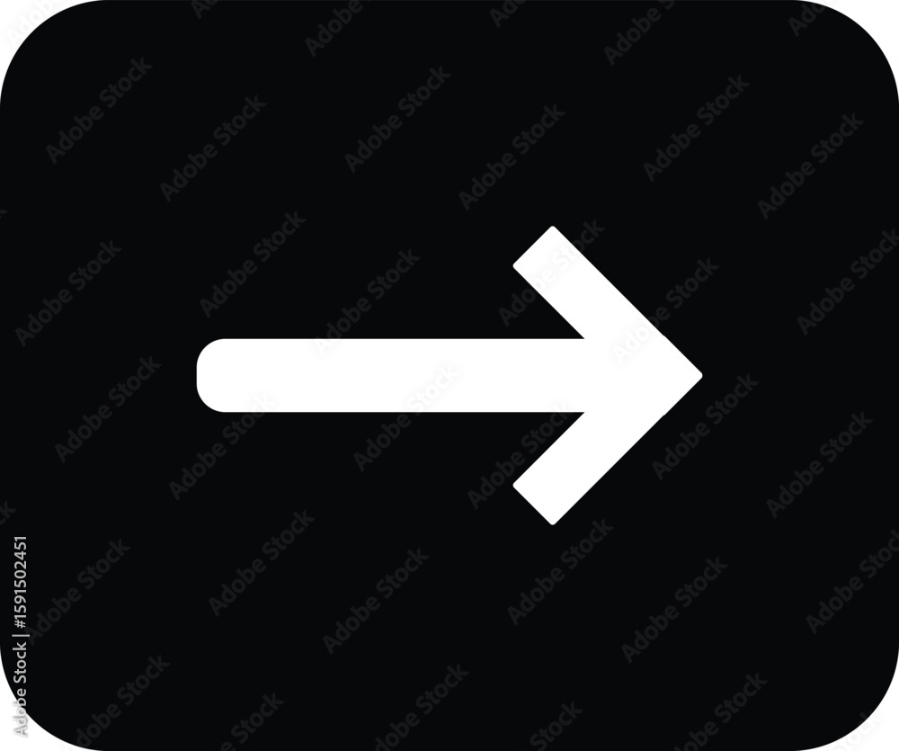 Poster clean and minimal arrow icons in multiple directions ideal for ui, web, apps, navigation, presentati