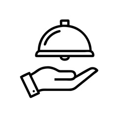 Hospitality Icons – hotel, concierge, bell, room service