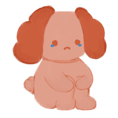Sad puppy