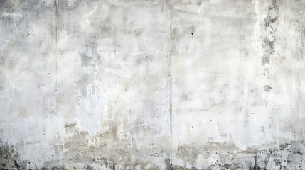 Grungy concrete wall with light texture, neutral grey tones, ideal for industrial design .