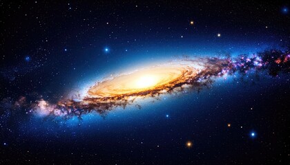 Spiral galaxy in deep space (38)