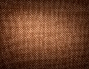 Fototapeta premium Close-up of a textured brown fabric