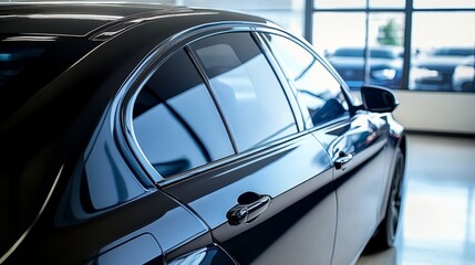 Premium Automotive Window Tint Installation for Enhanced UV Protection and Privacy Inside Vehicles