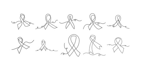 Continuous Line Ribbon