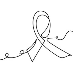 Continuous Line Ribbon