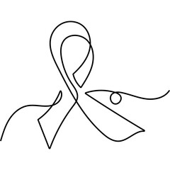 Continuous Line Ribbon