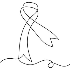 Continuous Line Ribbon